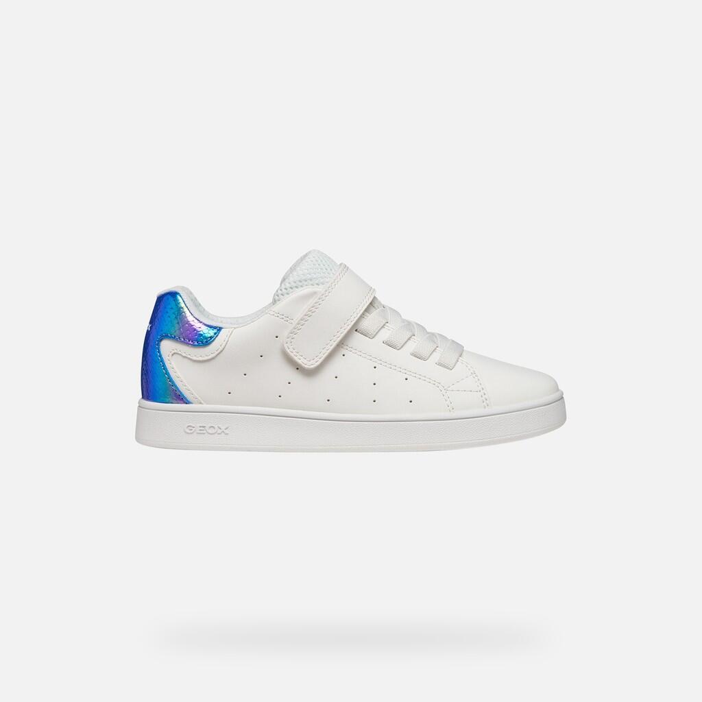 Baskets Fille ECLYPER GIRL Blanc/Bleu Bleuet 2/7