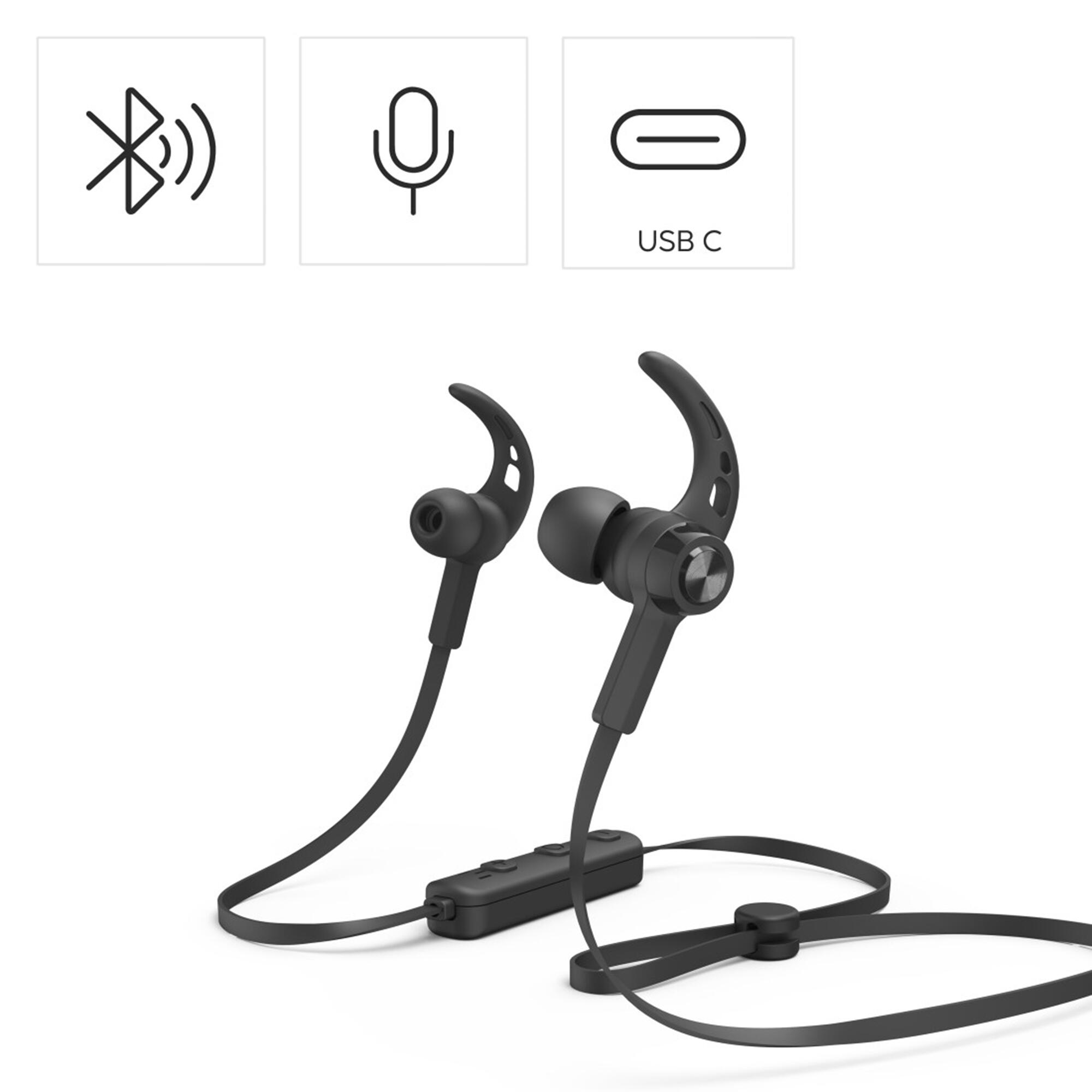 HAMA Bluetooth®-Kopfhörer Freedom Run III, In-Ear, Schwarz 2/6