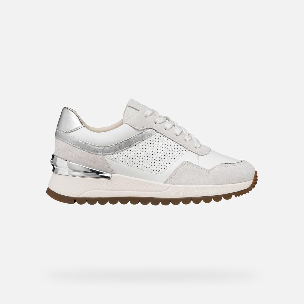 Baskets Femme D DESYA Blanc/Blanc Cassé 2/7