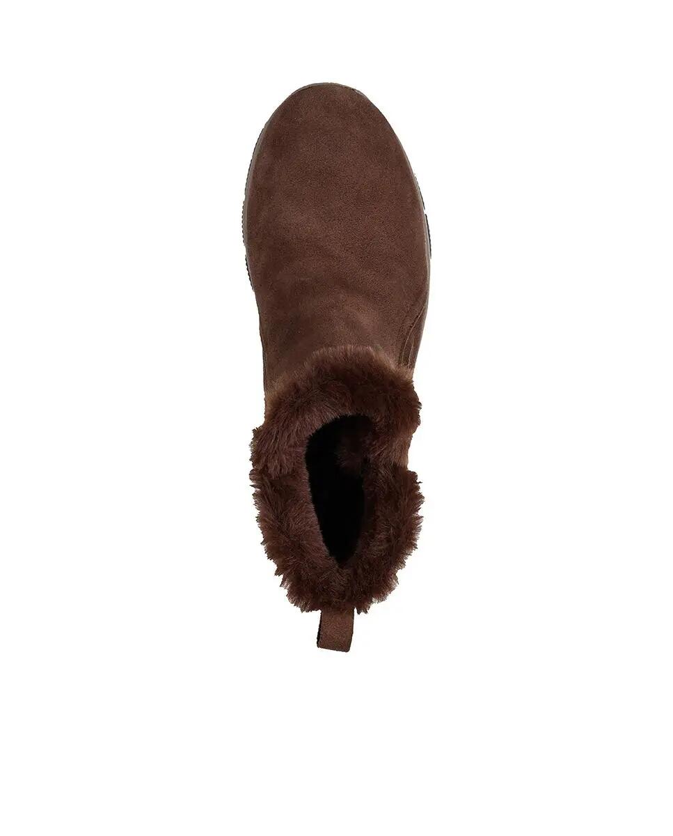 Botines Skechers Mujer Easy Going - High Zip 2 marrones 3/7