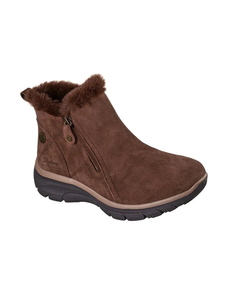 Botines Skechers Mujer Easy Going - High Zip 2 marrones 2/7