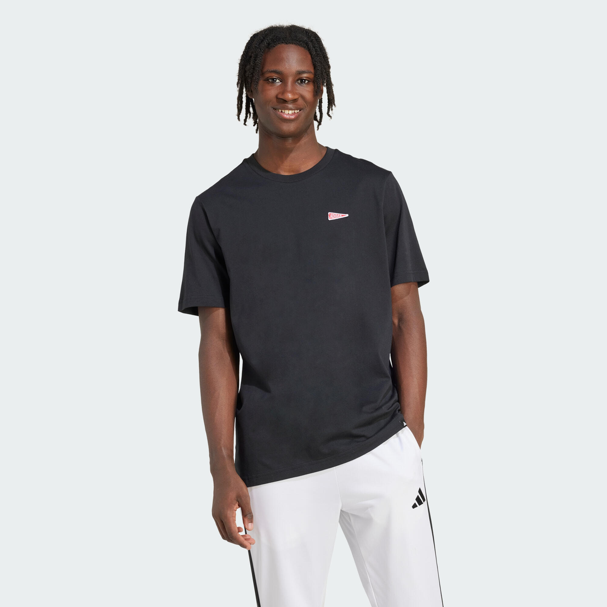 ADIDAS Pennant Trim Graphic Tee