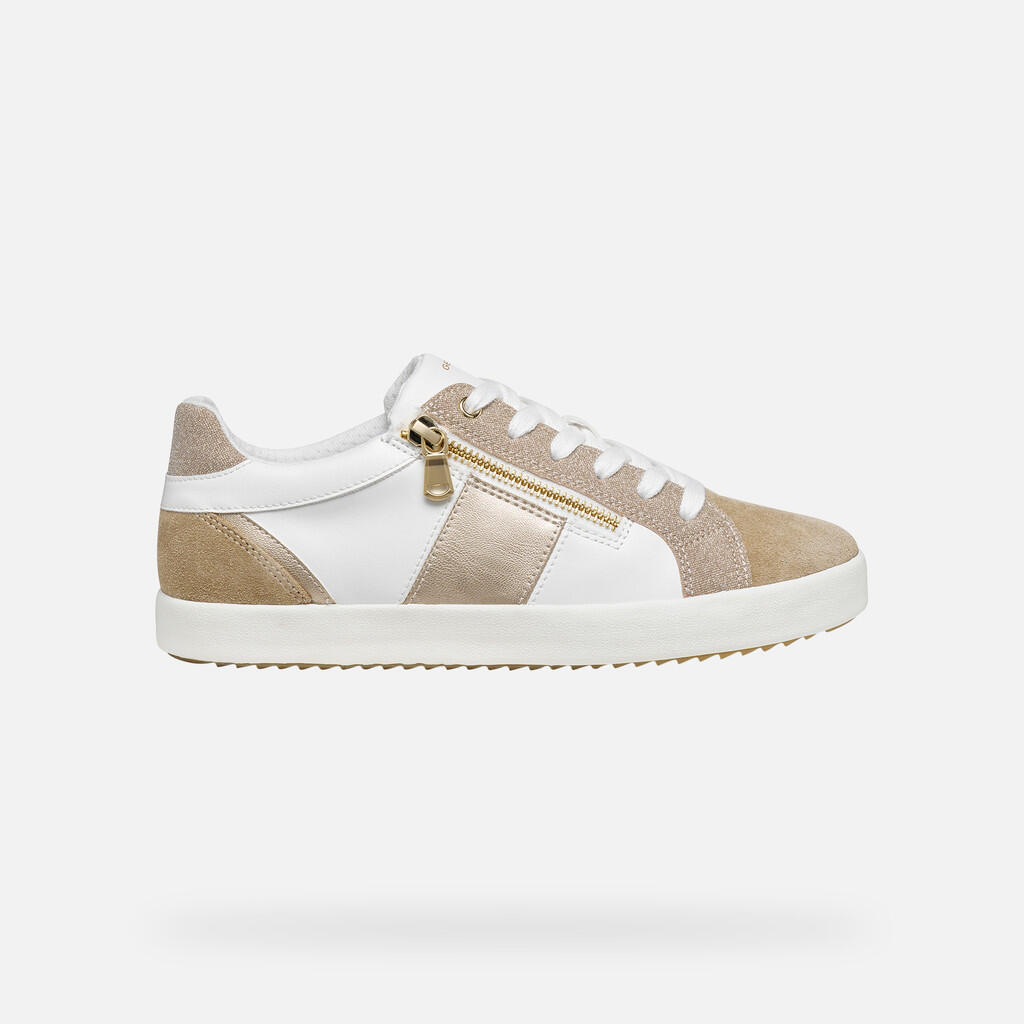 Baskets Femme BLOMIEE WOMAN Blanc/Blanc Cassé 2/7