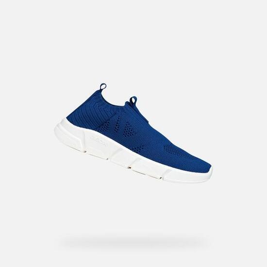 Baskets Garçon ARIL BOY Bleu Aviateur Foncé