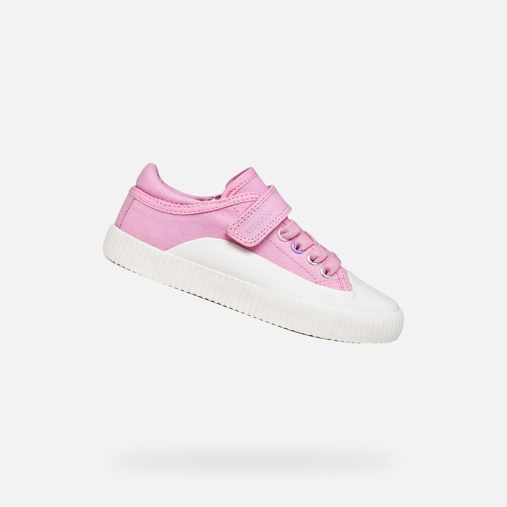 Baskets Fille J TIPPESTE GIRL Rose Foncé 1/7
