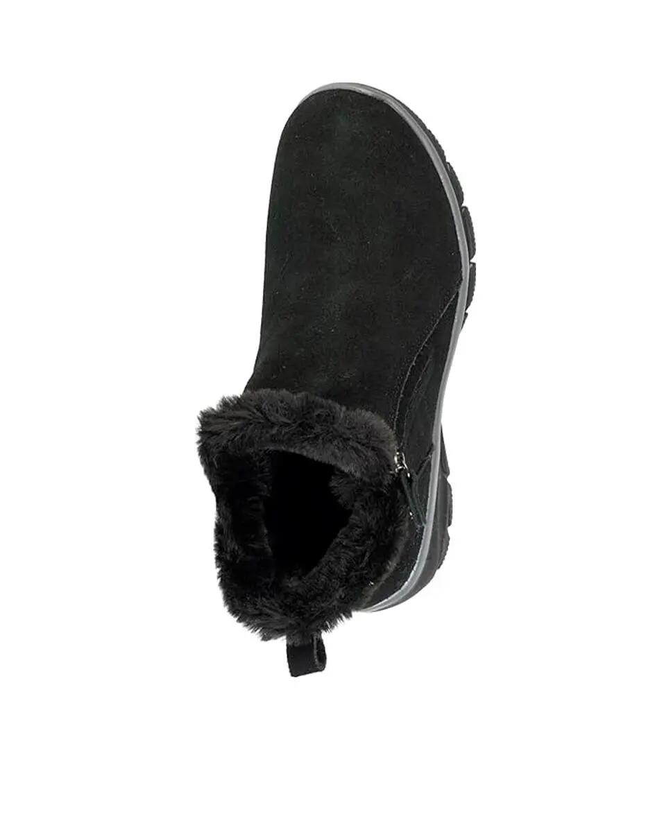 Botines Skechers Mujer Easy Going - High Zip 2 negros 3/4