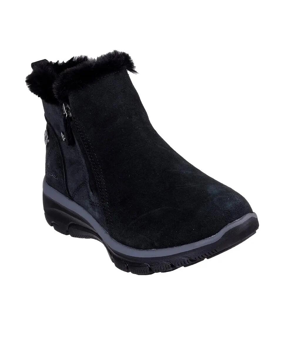 Botines Skechers Mujer Easy Going - High Zip 2 negros 2/4