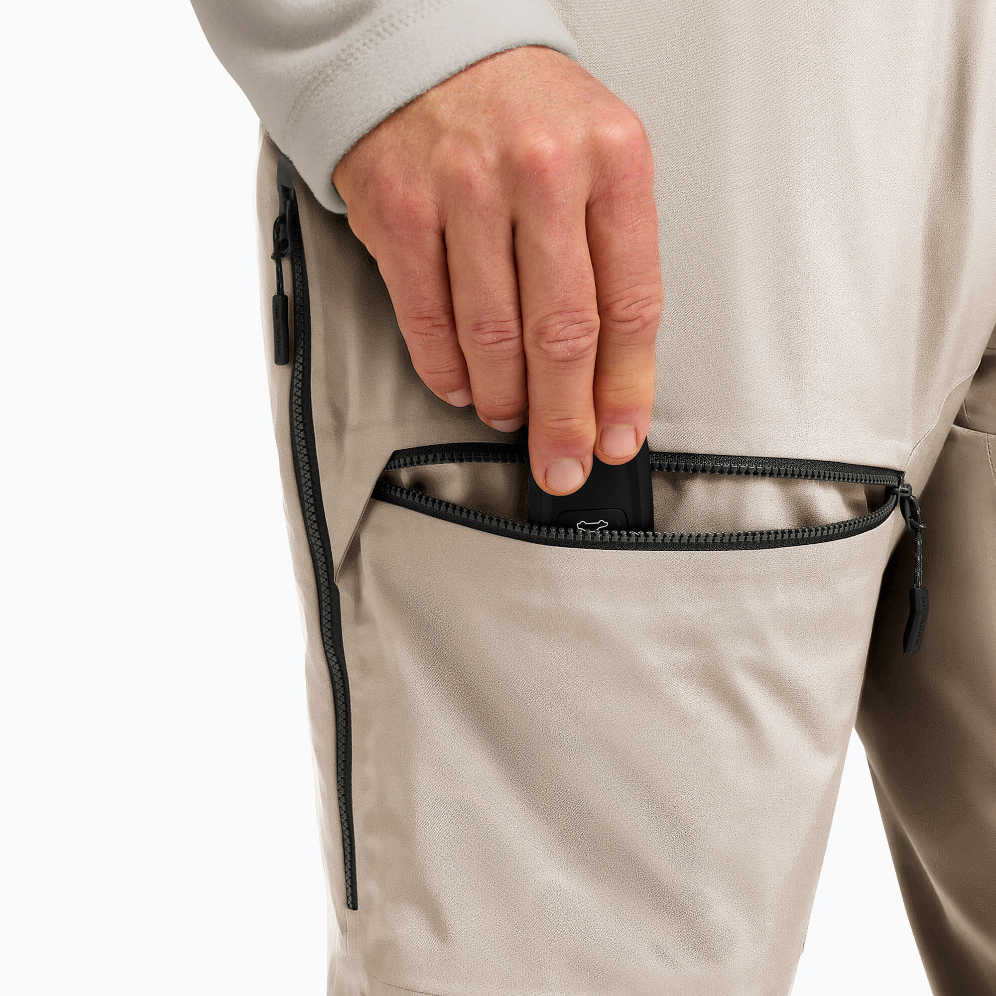 Pantaloni da sci da uomo Jack Wolfskin Flowline Pro 2L Ins 5/7