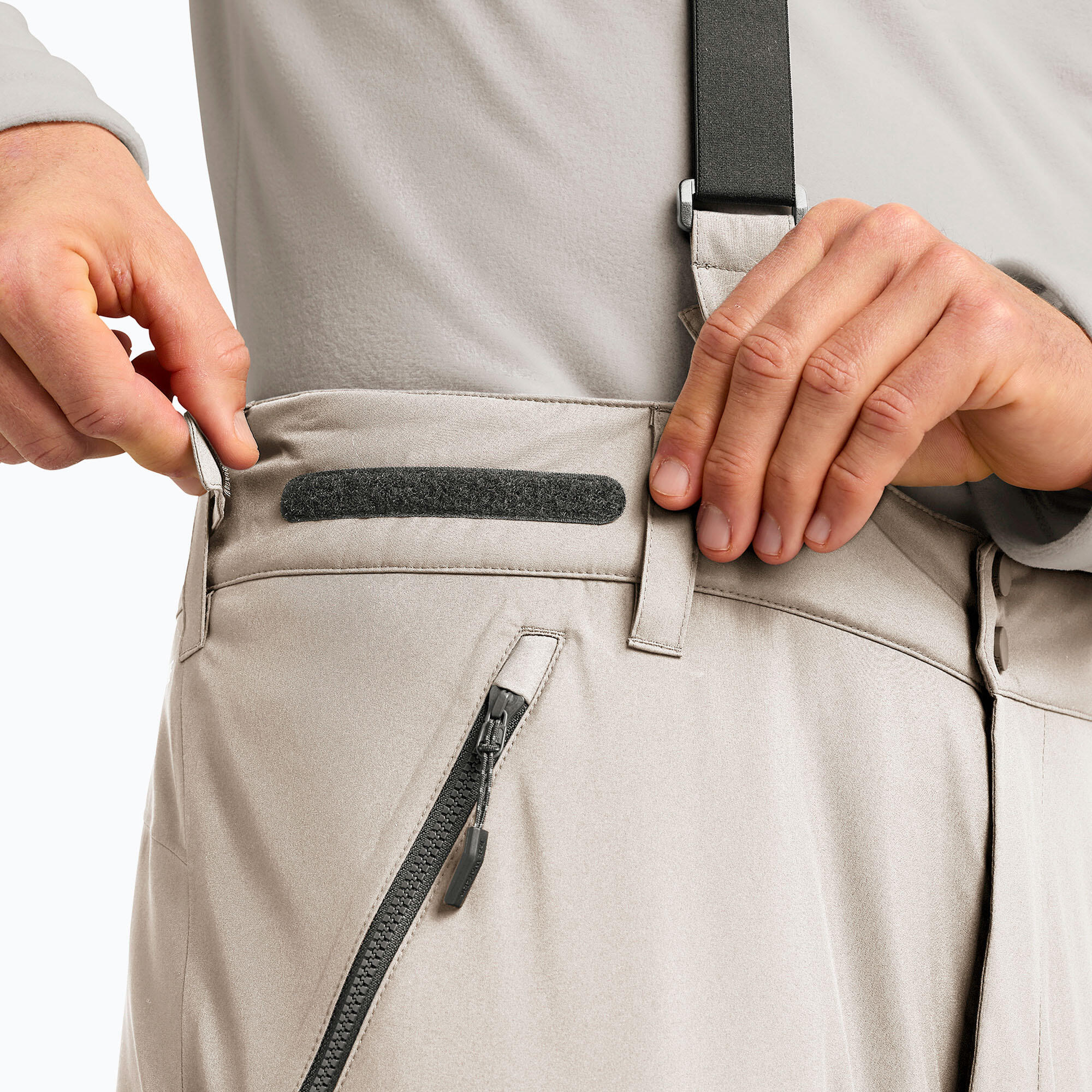 Pantaloni da sci da uomo Jack Wolfskin Flowline Pro 2L Ins 4/7