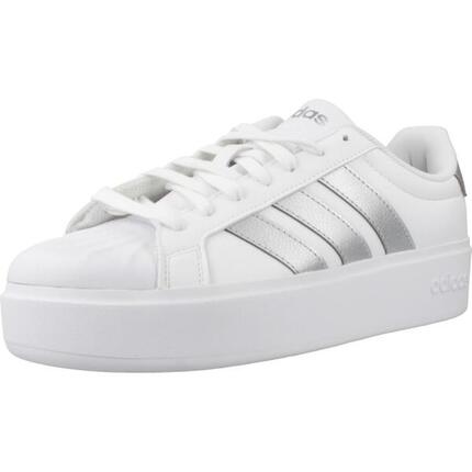 Adidas Damen STREETTALK BOLD Sneaker Frauen Plateau Schuhe KJ3857 weiß/silber