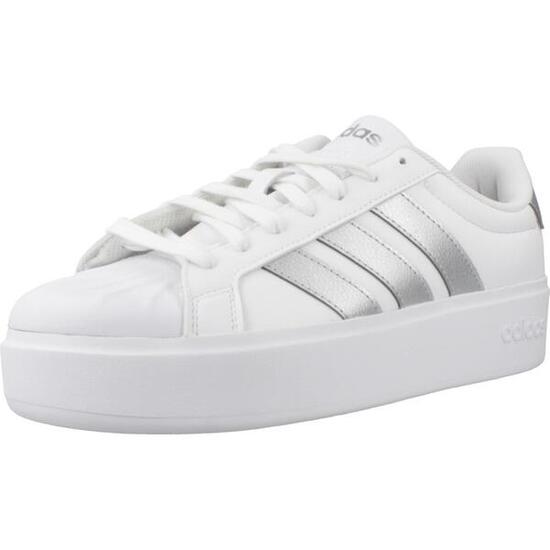 Adidas Damen STREETTALK BOLD Sneaker Frauen Plateau Schuhe KJ3857 weiß/silber