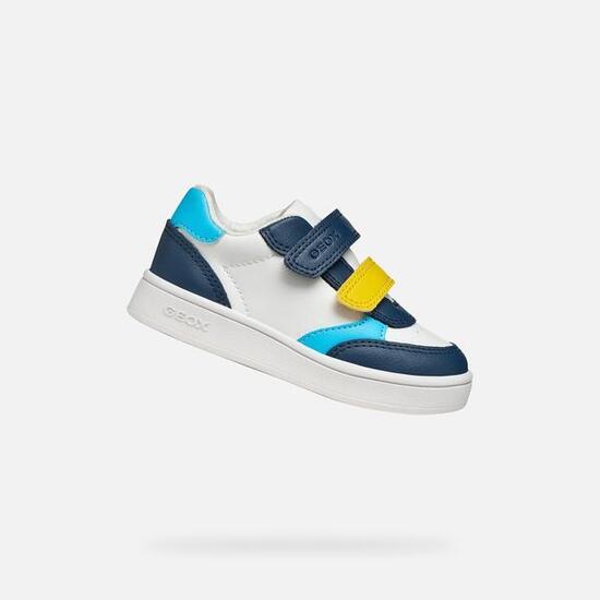 Baskets Bébé Garçon B ECLYPER BOY Bleu Marine Clair/Blanc