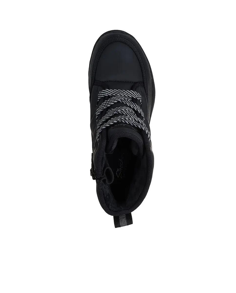 Botines Skechers Mujer Relaxed Fit Tahoe negras 3/4