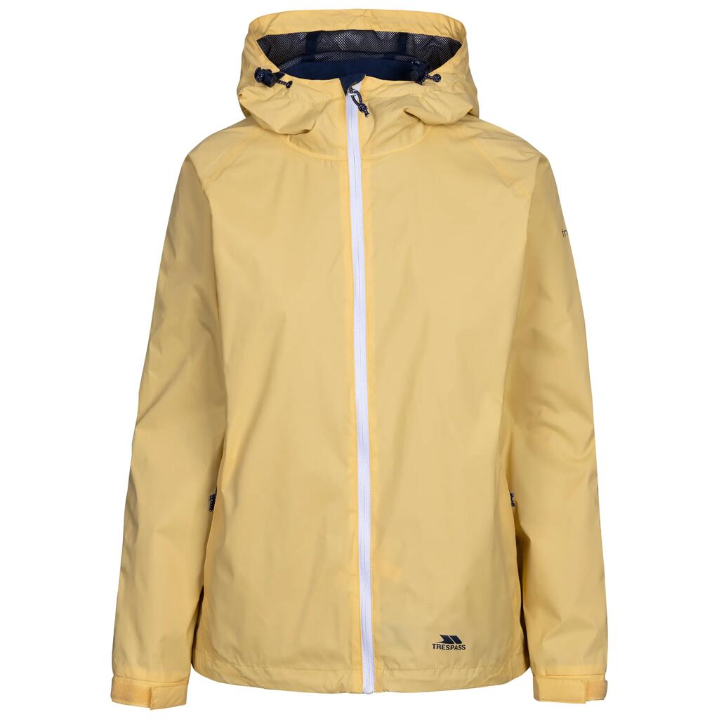 Womens Hooded Mesh Lining Shell Rain Coat Waterproof Jacket - Tayah II