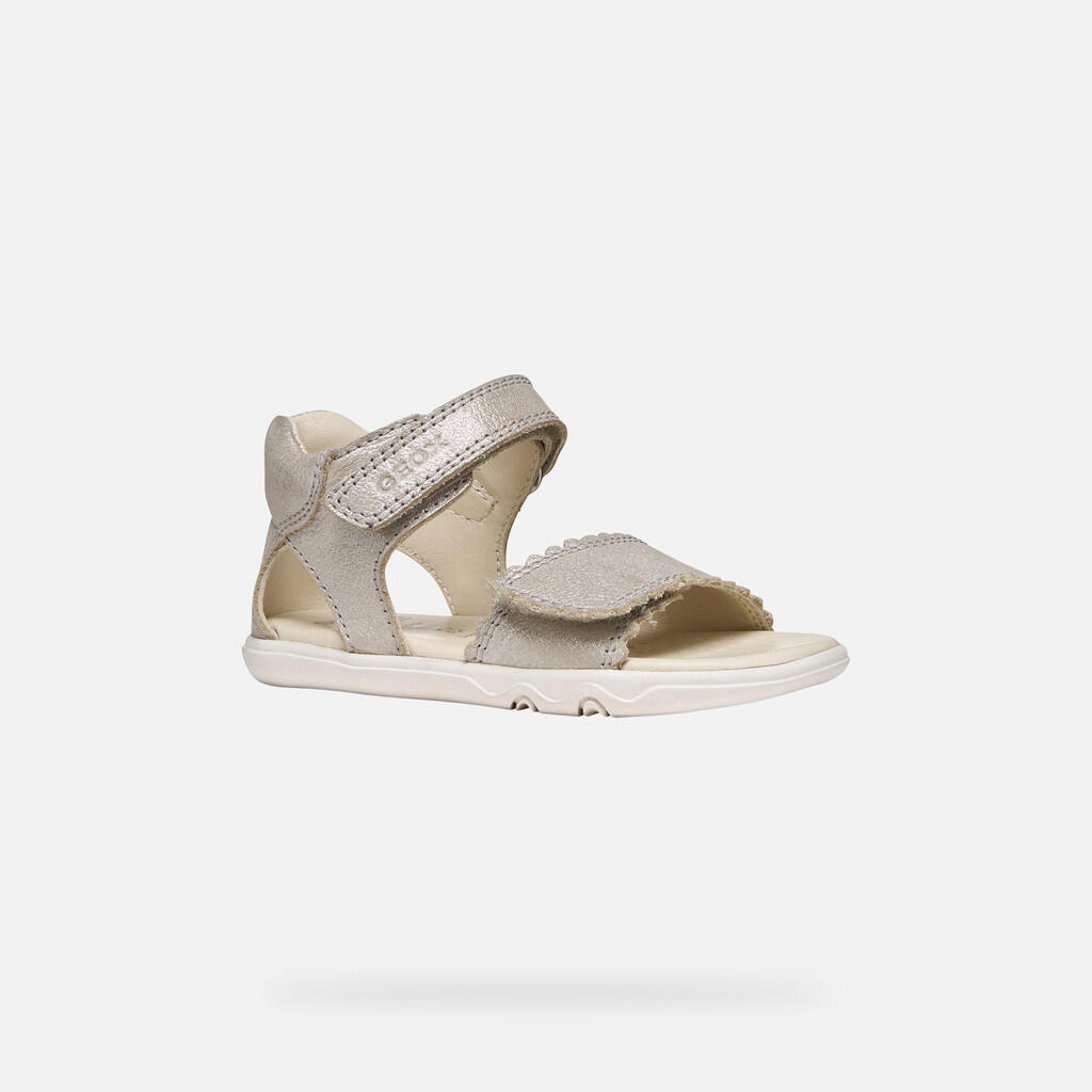 Sandales Bébé Fille B SANDAL STEPPIEUP GIRL Beige 3/7