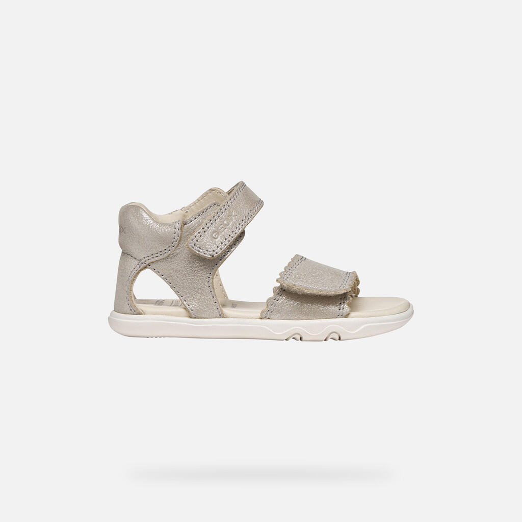 Sandales Bébé Fille B SANDAL STEPPIEUP GIRL Beige 2/7