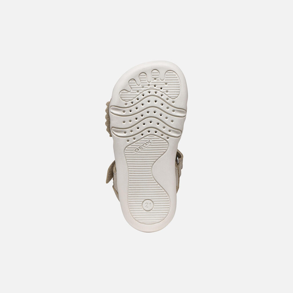 Sandales Bébé Fille B SANDAL STEPPIEUP GIRL Beige 7/7