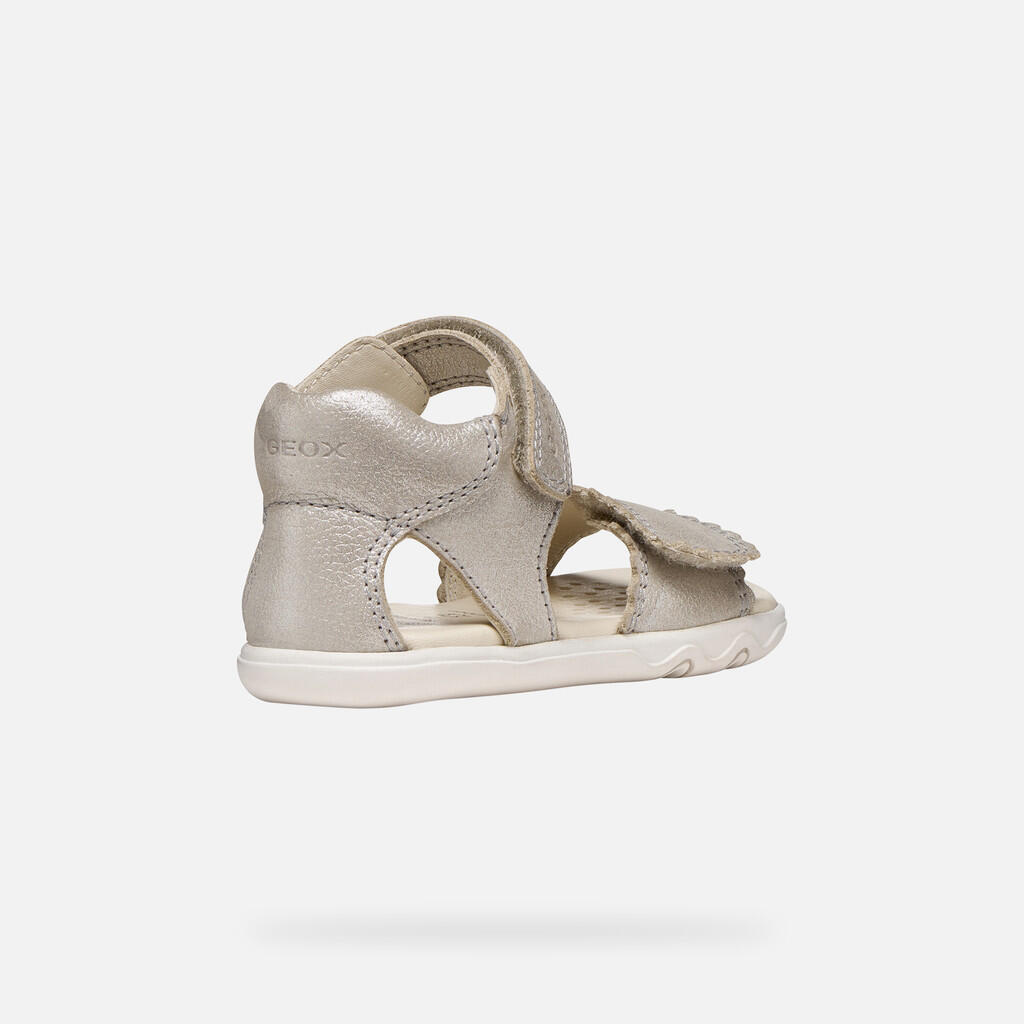 Sandales Bébé Fille B SANDAL STEPPIEUP GIRL Beige 5/7