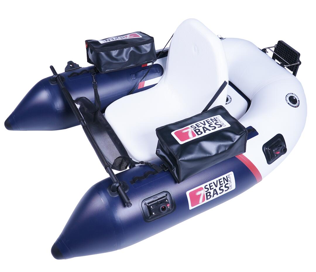 Float tube  ARMADA - Marineblau RED WHITE 2/6