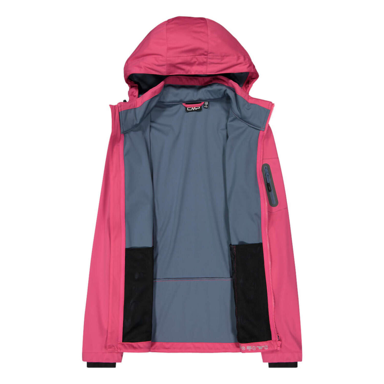 CMP Damen Softshelljacke Woman Jacket Zip Hood 39A5016 3/11