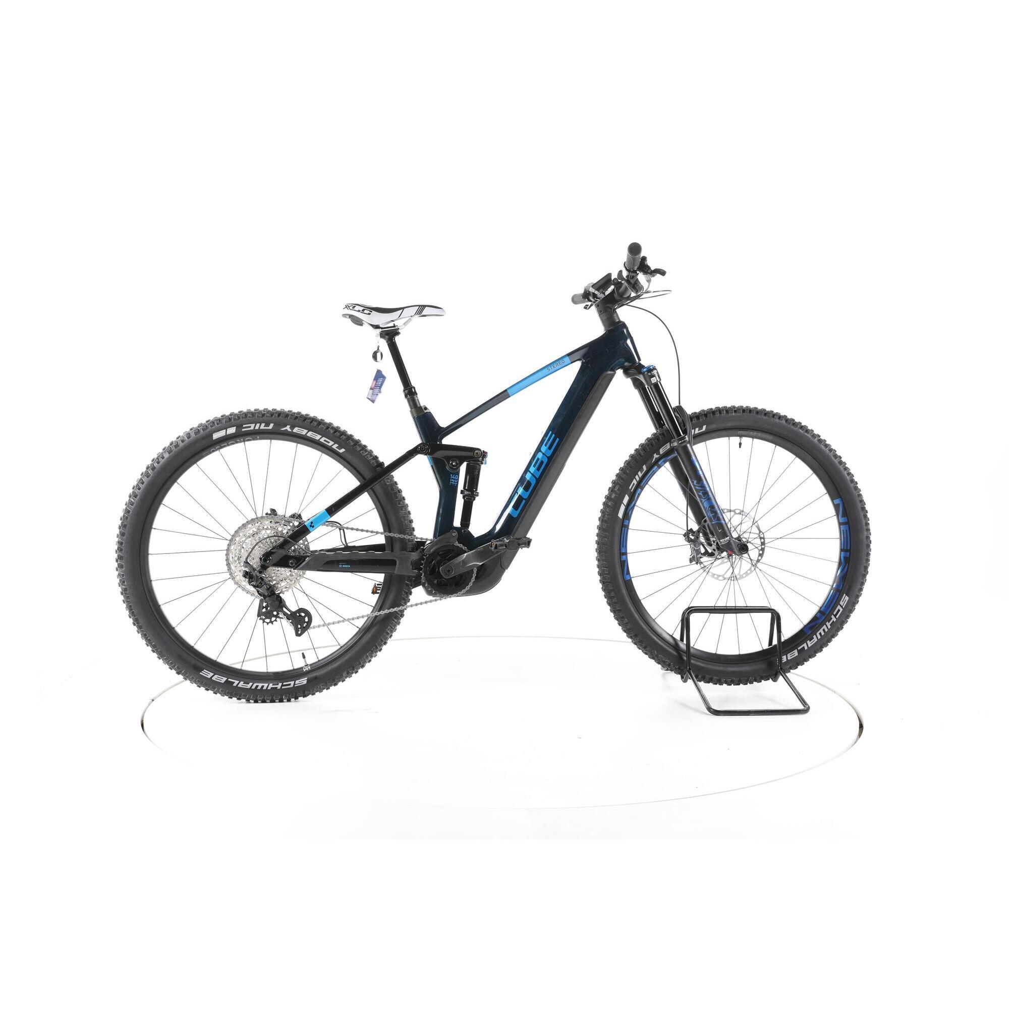 Cube - Reconditionné - Cube Stereo Hybrid 140 Hpc Slx Vélo Électrique Carbon  - Bon - Vélo Tout Terrain - Noir - Moyen - Decathlon
