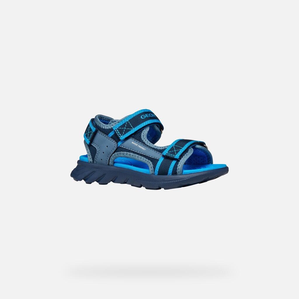 Sandales Garçon SANDAL AIRADYUM BOY Bleu Marine/Bleu Clair 4/7