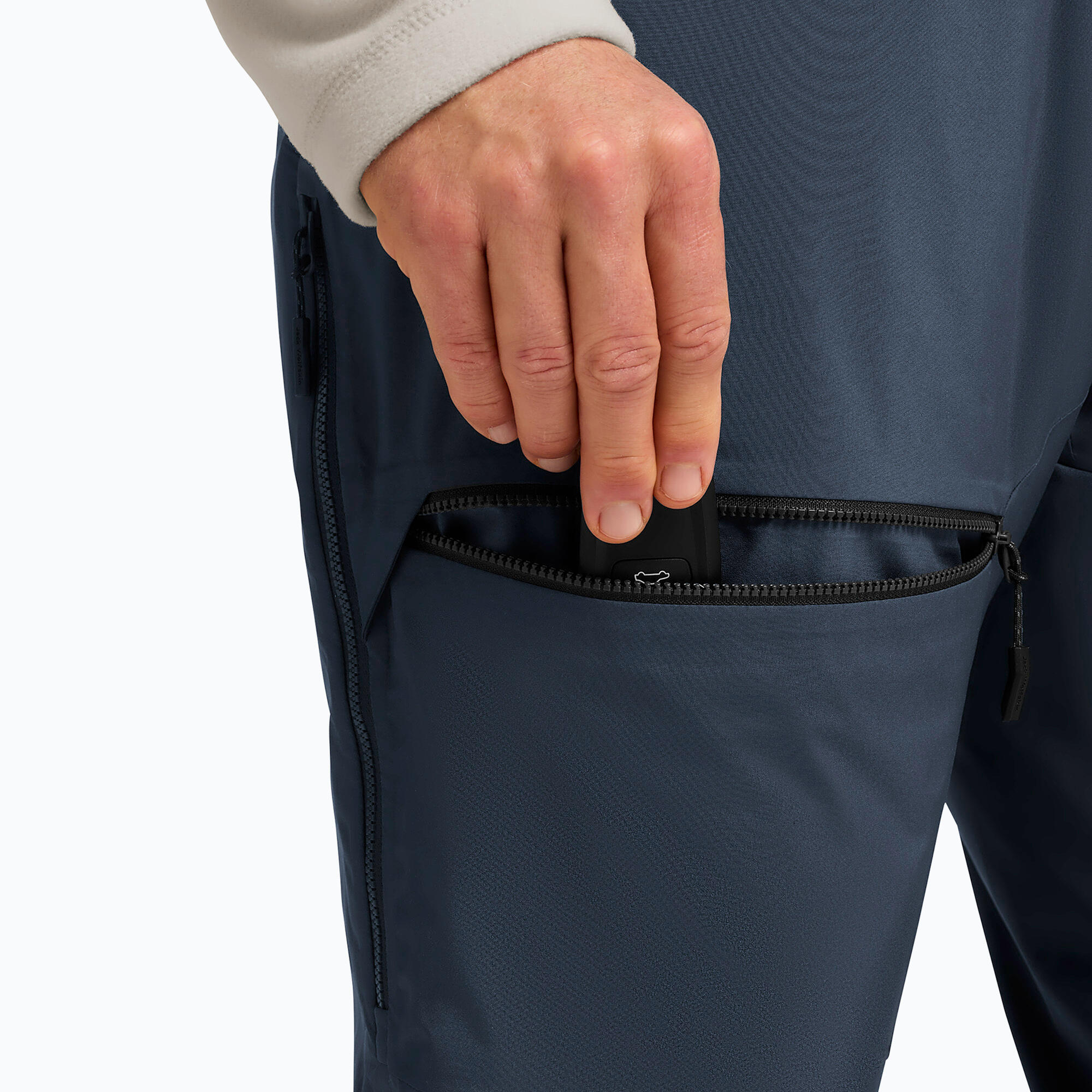 Calças de esqui masculinas Jack Wolfskin Flowline Pro 2L Ins 5/7