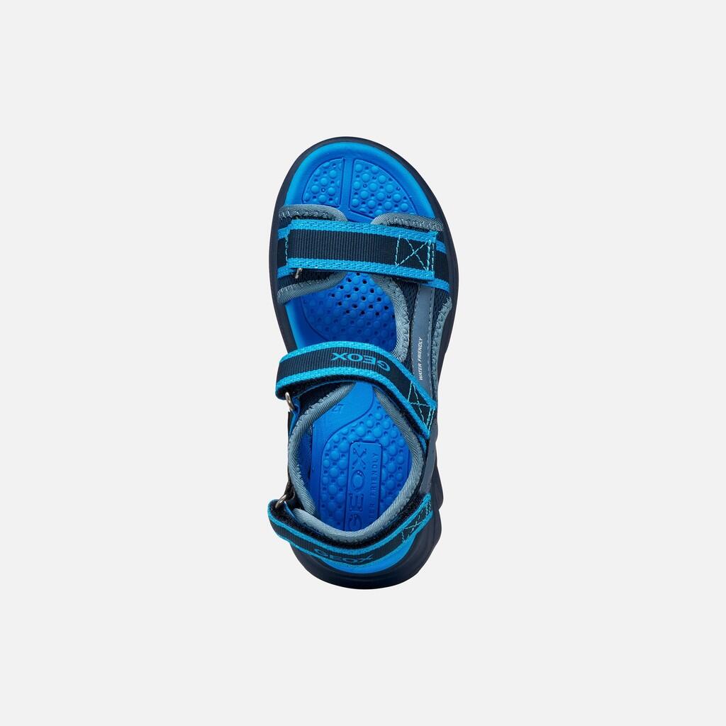 Sandales Garçon SANDAL AIRADYUM BOY Bleu Marine/Bleu Clair 7/7