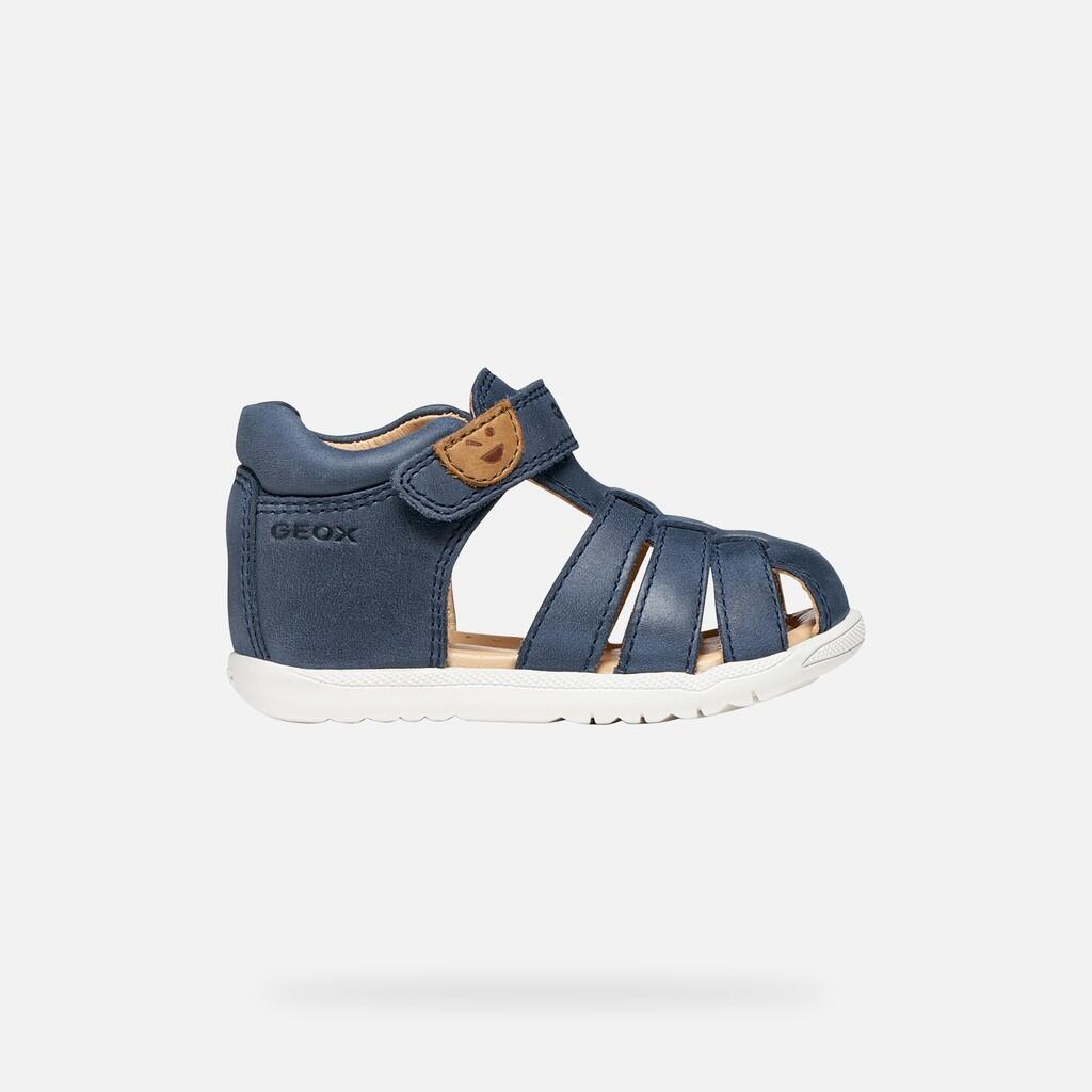 Sandales Bébé Garçon SANDAL MACCHIA BABY BOY Bleu Marine 2/7