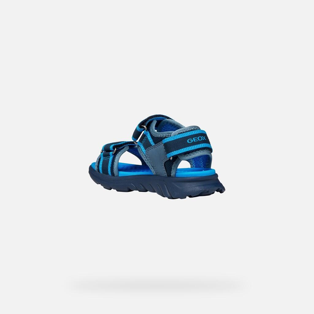 Sandales Garçon SANDAL AIRADYUM BOY Bleu Marine/Bleu Clair 5/7