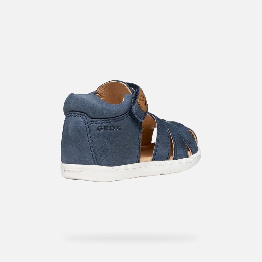Sandales Bébé Garçon SANDAL MACCHIA BABY BOY Bleu Marine 6/7