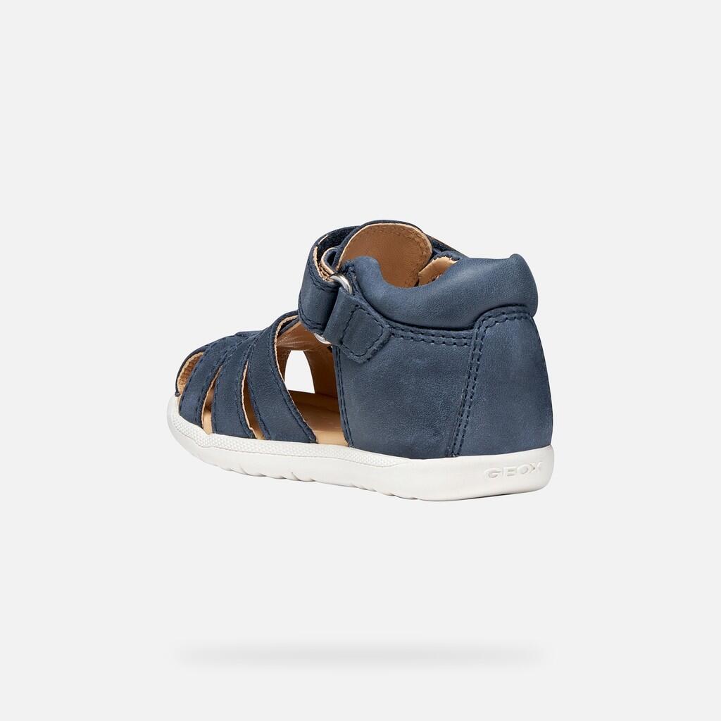 Sandales Bébé Garçon SANDAL MACCHIA BABY BOY Bleu Marine 5/7