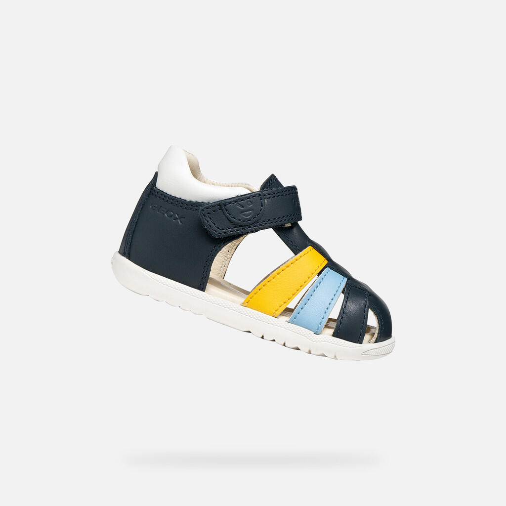 bleu navy / jaune