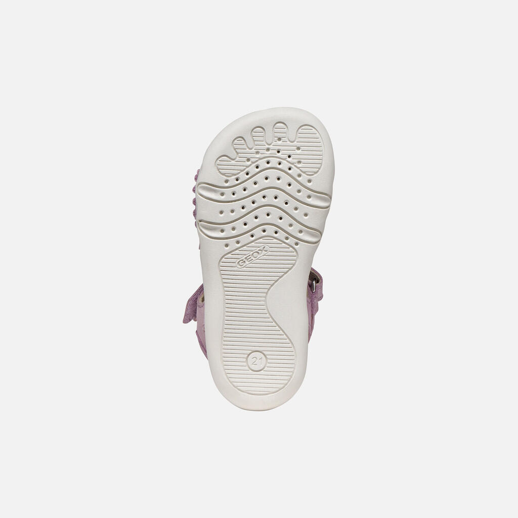 Sandales Bébé Fille SANDAL STEPPIEUP BABY GIRL Lilas 7/7