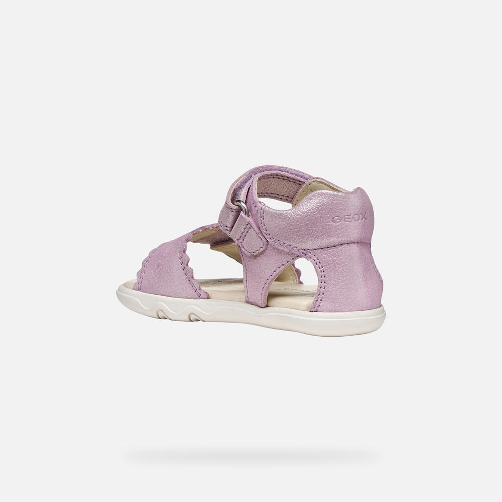 Sandales Bébé Fille SANDAL STEPPIEUP BABY GIRL Lilas 4/7