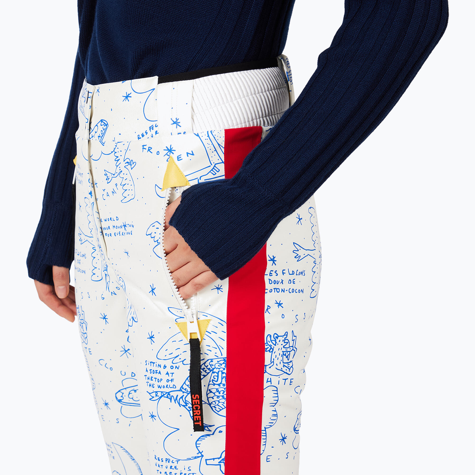 Dames ski broek Rossignol JCC Sublim 5/7