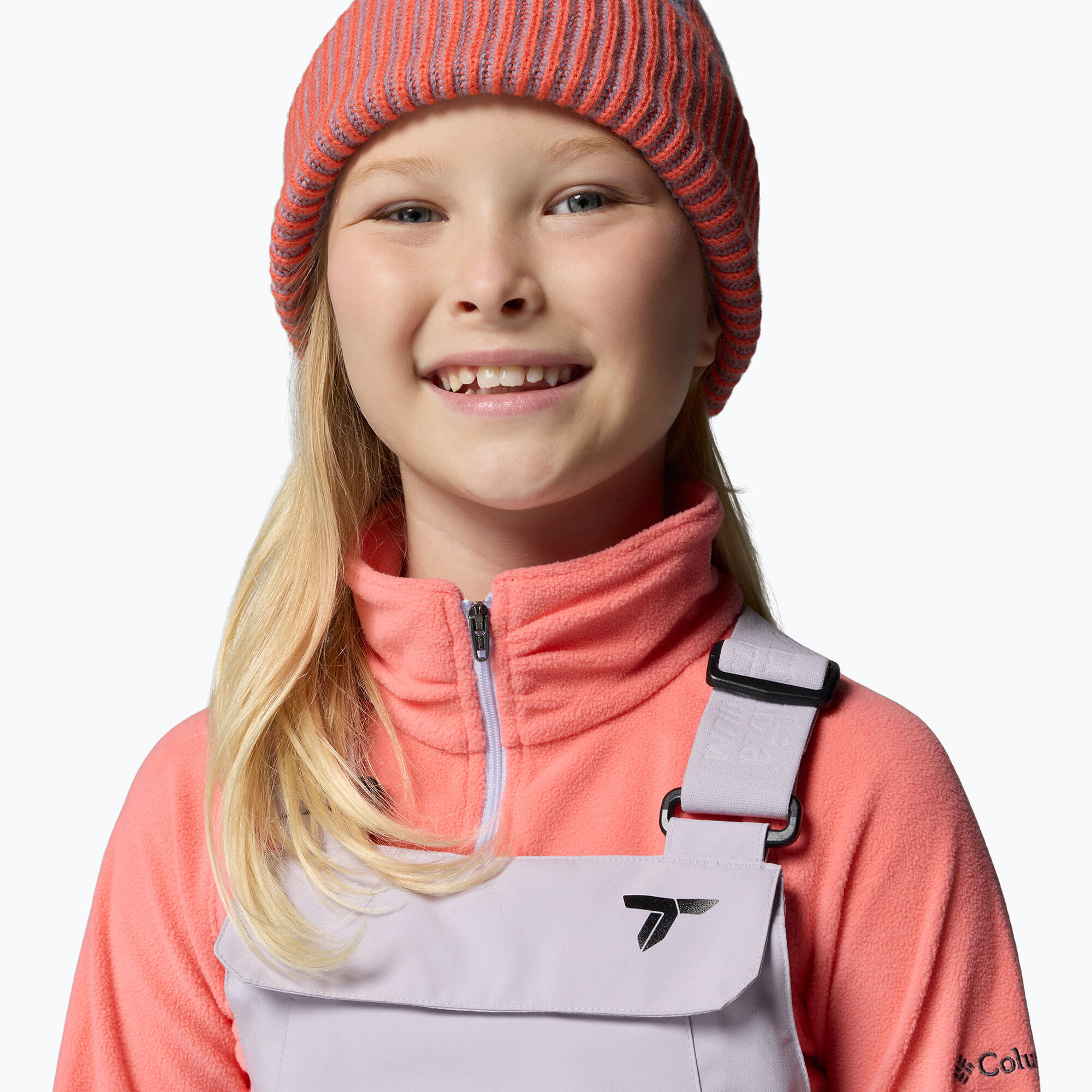 Calças de esqui infantis Columbia Holcomb Grove Bib 5/7