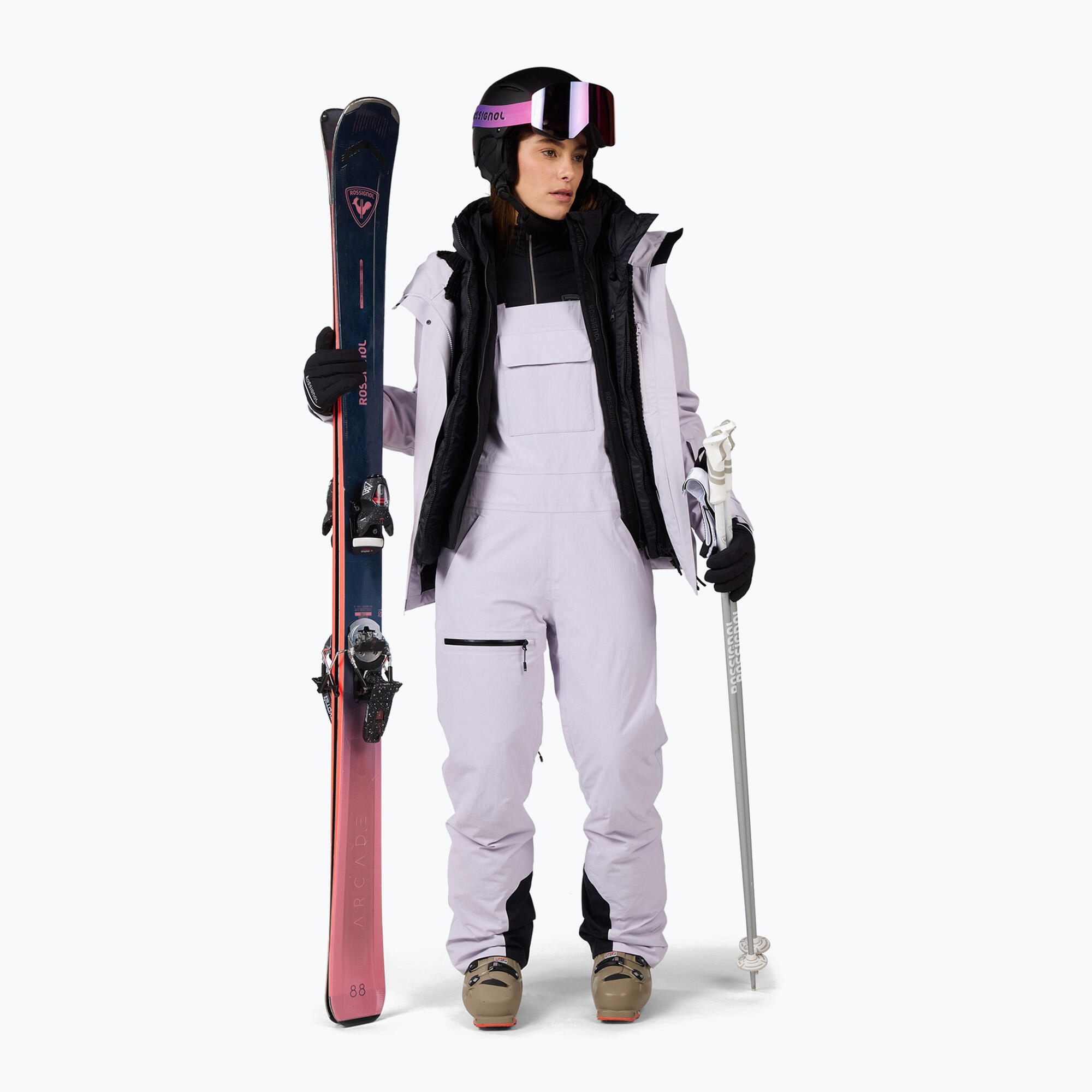 Calças de esqui femininas Rossignol Outerlimits Insulated Bib 2/7
