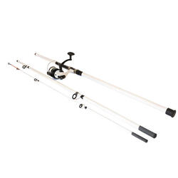 FISH-XPRO Set canne surfcasting - 390 cm - Moulinet mer - Nylon 0,40 mm