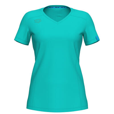 Koszulka damska T-Shirt sportowy Arena Team Line T-shirt Panel Water 3/5
