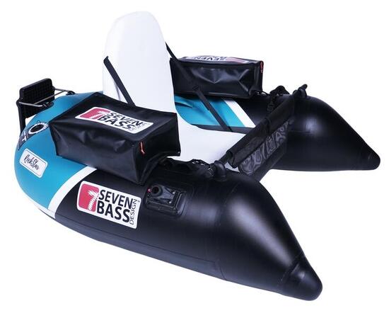 Float tube Seven Bass ROCKSTAR - BLACK WHITE SEAFOAM
