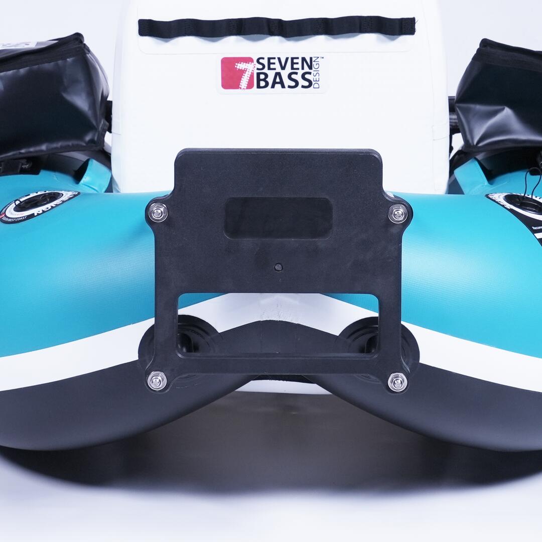 Float tube ROCKSTAR - BLACK WHITE SEAFOAM 6/7