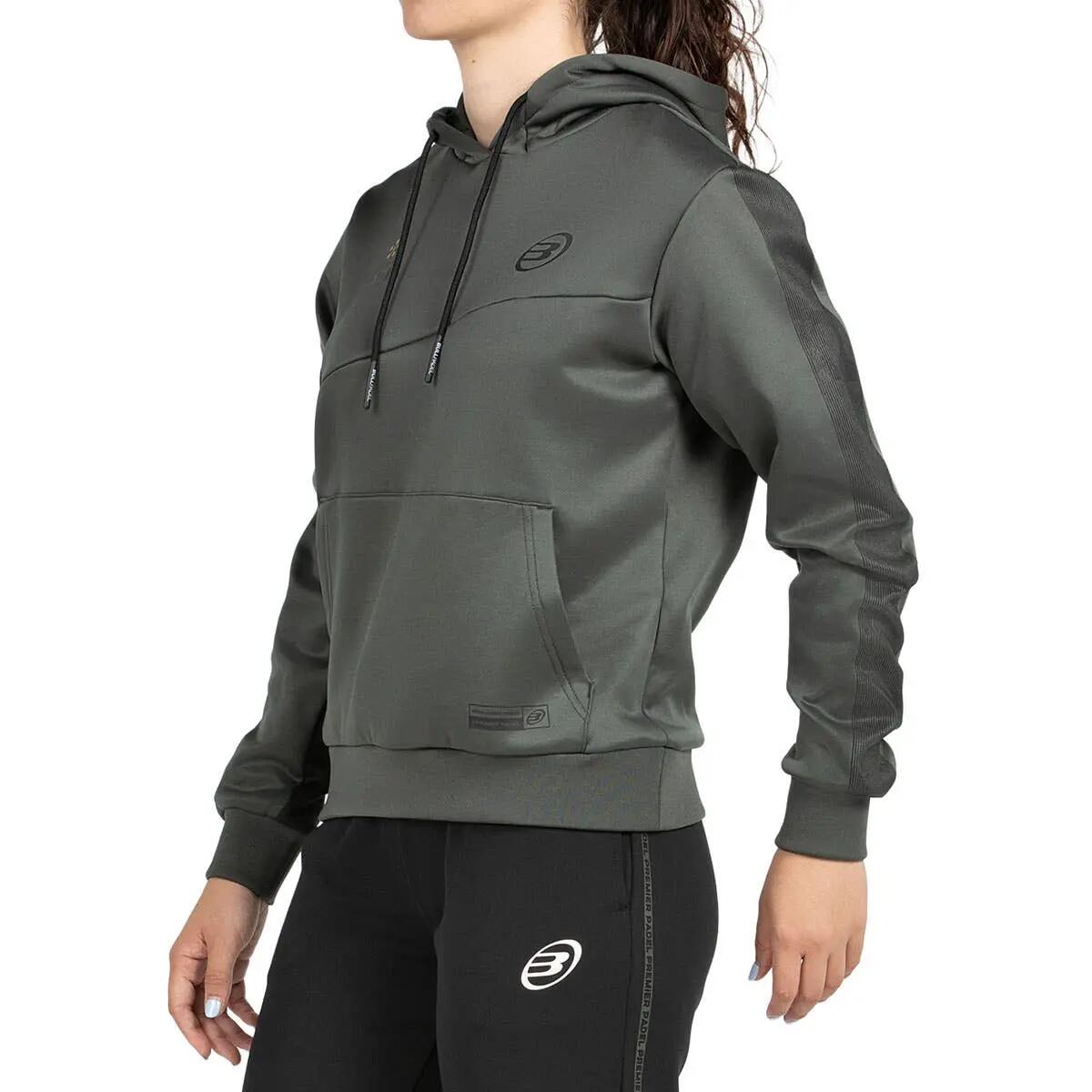 Sudadera Bullpadel Peder 015 Kaki Mujer L 5/7