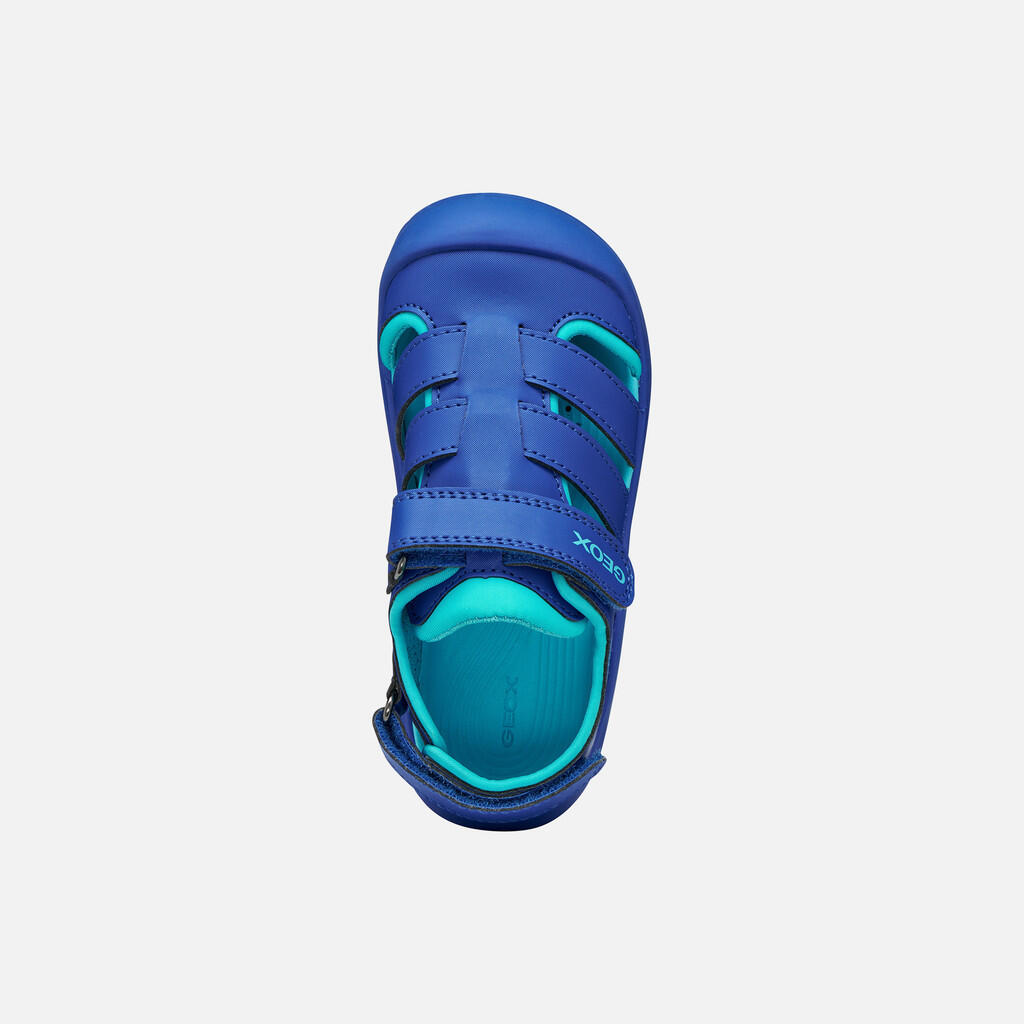 Sandales Garçon S. FUSBETTO PRO BOY Bleu Roi/Bleu Clair 7/7