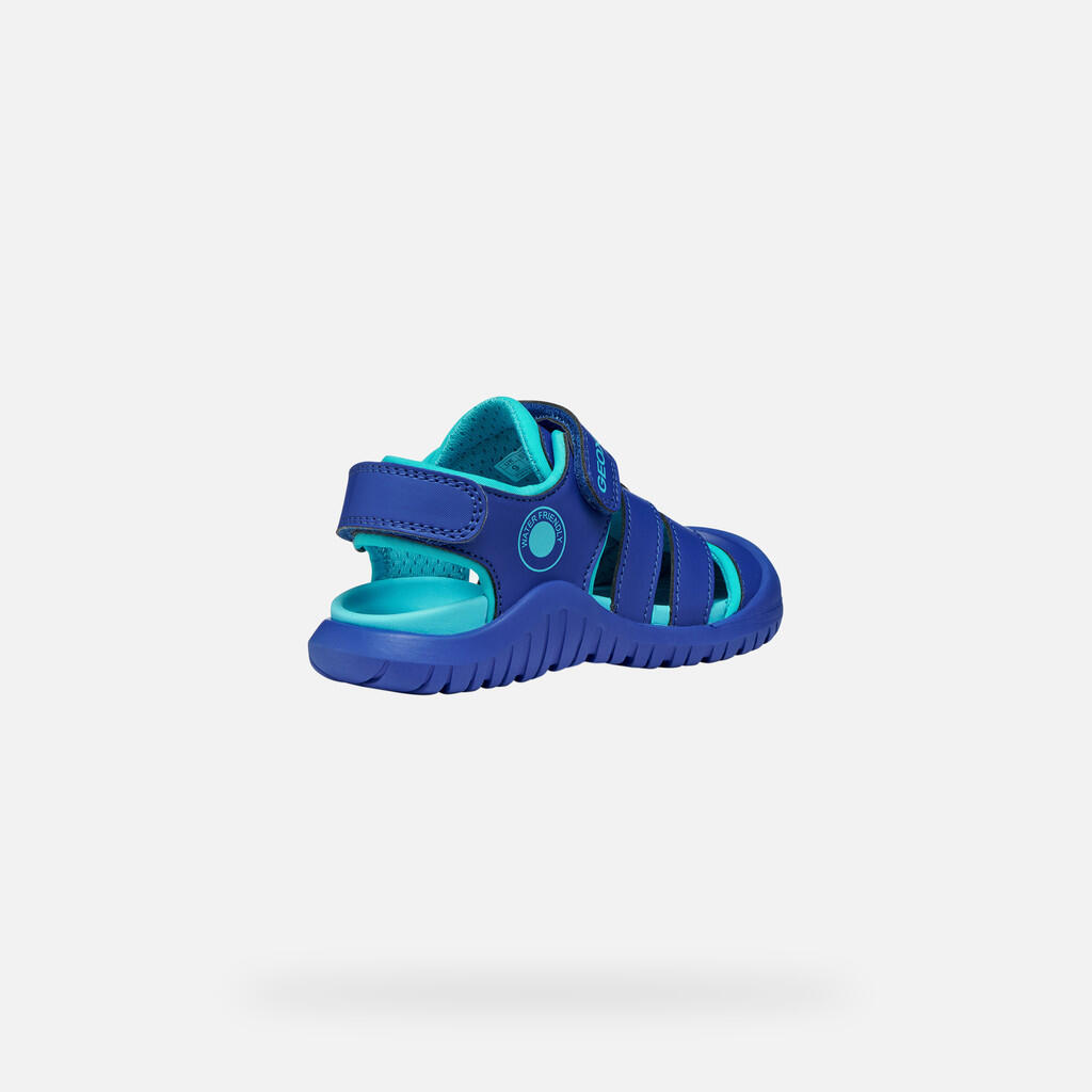 Sandales Garçon S. FUSBETTO PRO BOY Bleu Roi/Bleu Clair 6/7