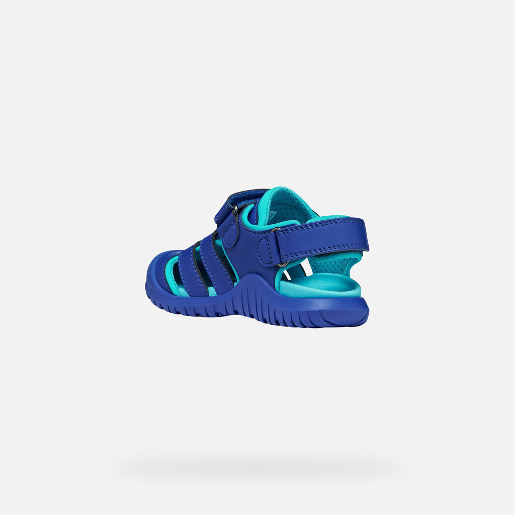 Sandales Garçon S. FUSBETTO PRO BOY Bleu Roi/Bleu Clair 5/7