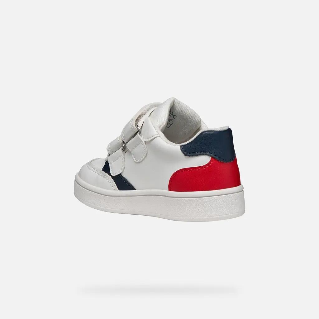 Baskets Bébé Garçon ECLYPER BABY BOY Blanc/Rouge 4/7