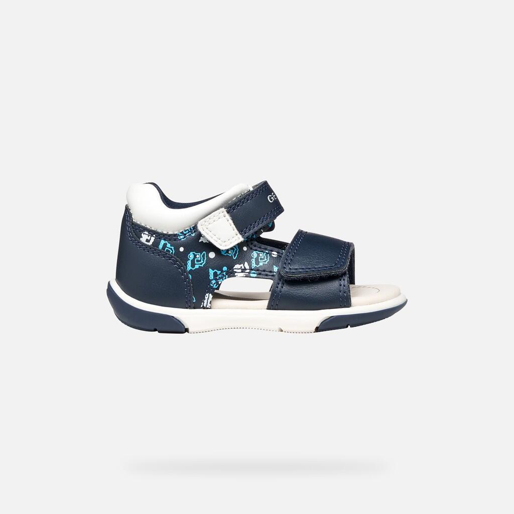 Sandales Bébé Garçon SANDAL ZAPITO BABY BOY Bleu Marine Foncé/Blanc 2/7