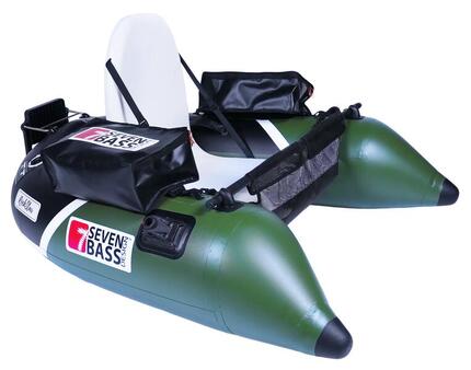 Float tube Seven Bass ROCKSTAR - KAKI WHITE BLACK