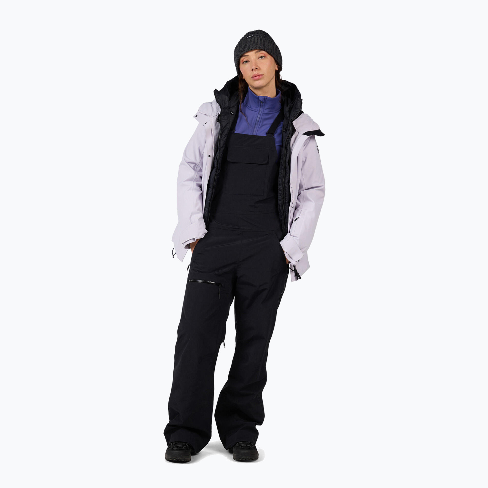 Damen Skihose Rossignol Outerlimits Isolierte Latzhose 2/7